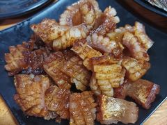 烤猪皮-乔岩保应烧烤店