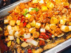 宫保鸡丁烤鱼（清江鱼/斤）-锦尚阁烤鱼(望京新荟城店)