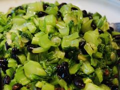 黑豆炒芥菜-甘家界牌柠檬鸭(青山店)