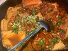 砂锅脆皮豆腐-炊烟小炒黄牛肉(中心印象城店)
