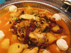 沙湾原始大盘鸡-丝路金桃·新疆菜(徐汇店)