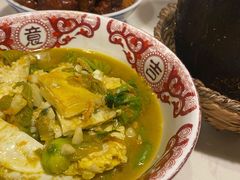 南瓜花炒鸡蛋-传统菜农庄(皇姑路店)