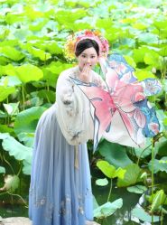 -后宫·古装汉服京剧儿童亲子全家福摄影