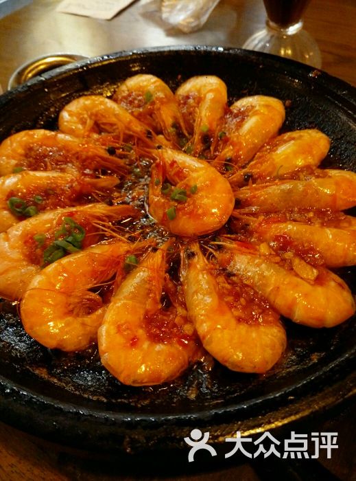 铁板烤虾