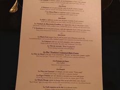 菜单-LA TABLE de Joël Robuchon Restaurant