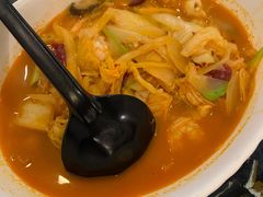 海鲜辣汤面-桃园中华料理炸酱面(燕儿岛路店)