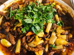 泡椒牛肉丝-杨三孃跷脚牛肉(中粮鸿云悦街店)