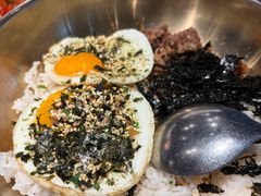 -明洞阿姨·韩式酱蟹烤肉·创意料理(三元桥店)