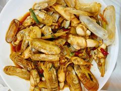 葱油蛏子-丰收渔港饭店(嵊泗店)