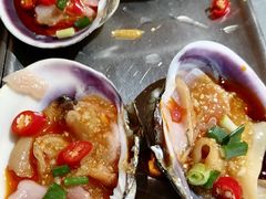 天鹅贝-围炉肉舍•炭烤活鳗•丹东海鲜烤肉(步行街店)