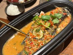 地道香辣青柠汁蒸珍珠斑-CHINCHIN 青青·泰国料理(万象食家店)
