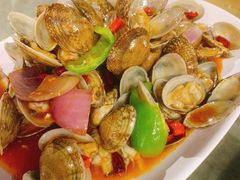 辣炒花甲-四川小胡子海鲜(丁村万人海鲜广场店)