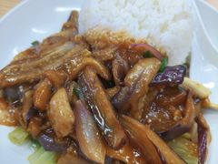 茄子肉片饭-兴兴旺·冬瓜盅·啫啫煲(西华路店)
