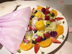 莫奈花园花束沙拉-PARFUM FLORAL花境法餐(南京首店)
