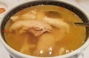 Lion's Mane Mushroom and Old Chicken Stew