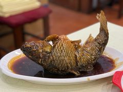 罾蹦鲤鱼-奥华餐厅·老张记(台基厂店)