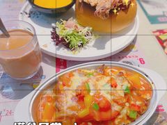 马苏里拉鸡扒蛋包饭-阿飛冰室(下沙店)