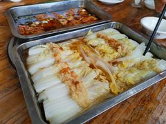 白灼娃娃菜-大岗仙庙烧鸡(海南总店)