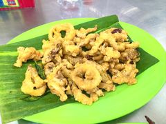 咸蛋黄鱿鱼-明记烧鱼美味店