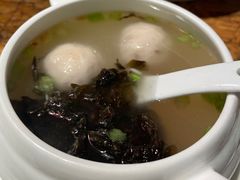 紫菜双丸汤-陈鹏鹏潮汕菜(宝安机场T3航站楼店)