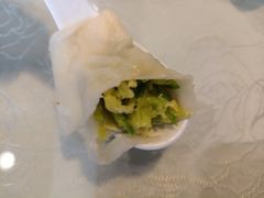 角瓜鸡蛋虾仁水饺-黄家饺子东北特色菜馆(湖滨商业街店)