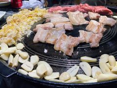 烤猪五花肉-海花锅盖烧烤店(怡馨家园店)