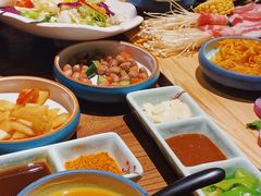 拌蔬菜-明洞阿姨·韩式酱蟹烤肉·创意料理(三元桥店)