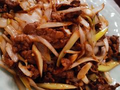葱爆羊肉-福寿斋·老北京铜锅涮肉·烧烤(清岚店)