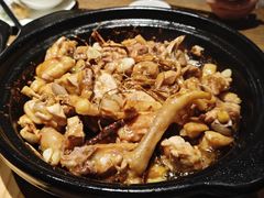 五指毛桃焗鸡-山水茶艺馆·点心粤菜·30年老字号