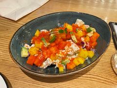 木瓜蟹子牛油果沙拉-原石牛扒·约会餐厅(龙城万科里店)