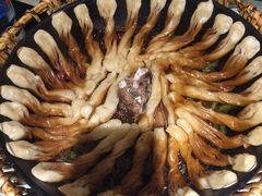 排骨豆角卷子-华盛园卷子王农家菜水库鱼