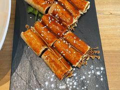 烧汁金菇卷-朵朵开素食餐厅(后宰门街店)