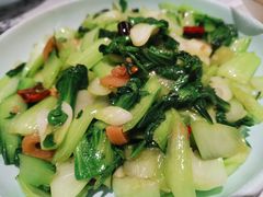 油渣炒四季青菜-望湘园·洞庭渔宴(永旺店)
