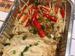 烤金针菇-木屋烧烤(上梅林店)