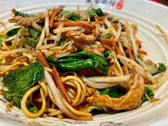 青菜肉丝拌川-春雪面馆(转塘店)