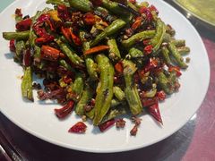 干煸豆角-李连贵熏肉大饼(丰台南路地铁站店)