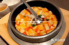 Stone Pot Crab Flavor Tofu