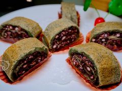 绿茶红豆薄撑-顺德人家食府(黄金广场店)