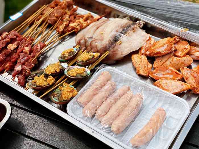 龙寺生态园户外烧烤·保格林-"太适合秋季生日的小朋友啦准备的菜品很