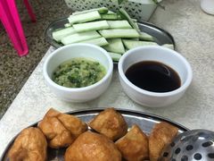 炸支竹-广宁炭炉鸡煲·富临门饭店