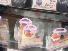 樱桃乳酪切片蛋糕-苹果花园(龙漕路店)