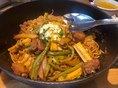 精选肋排焖面-金豆角砂锅焖面(安贞店)