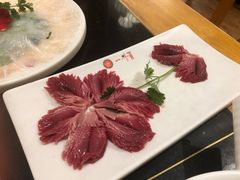 现切鲜郡片-一斗火锅·招财羊毛肚(北温泉九号店)