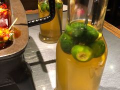 梅子清茶-探鱼·鲜青椒爽麻烤鱼(银泰城店)