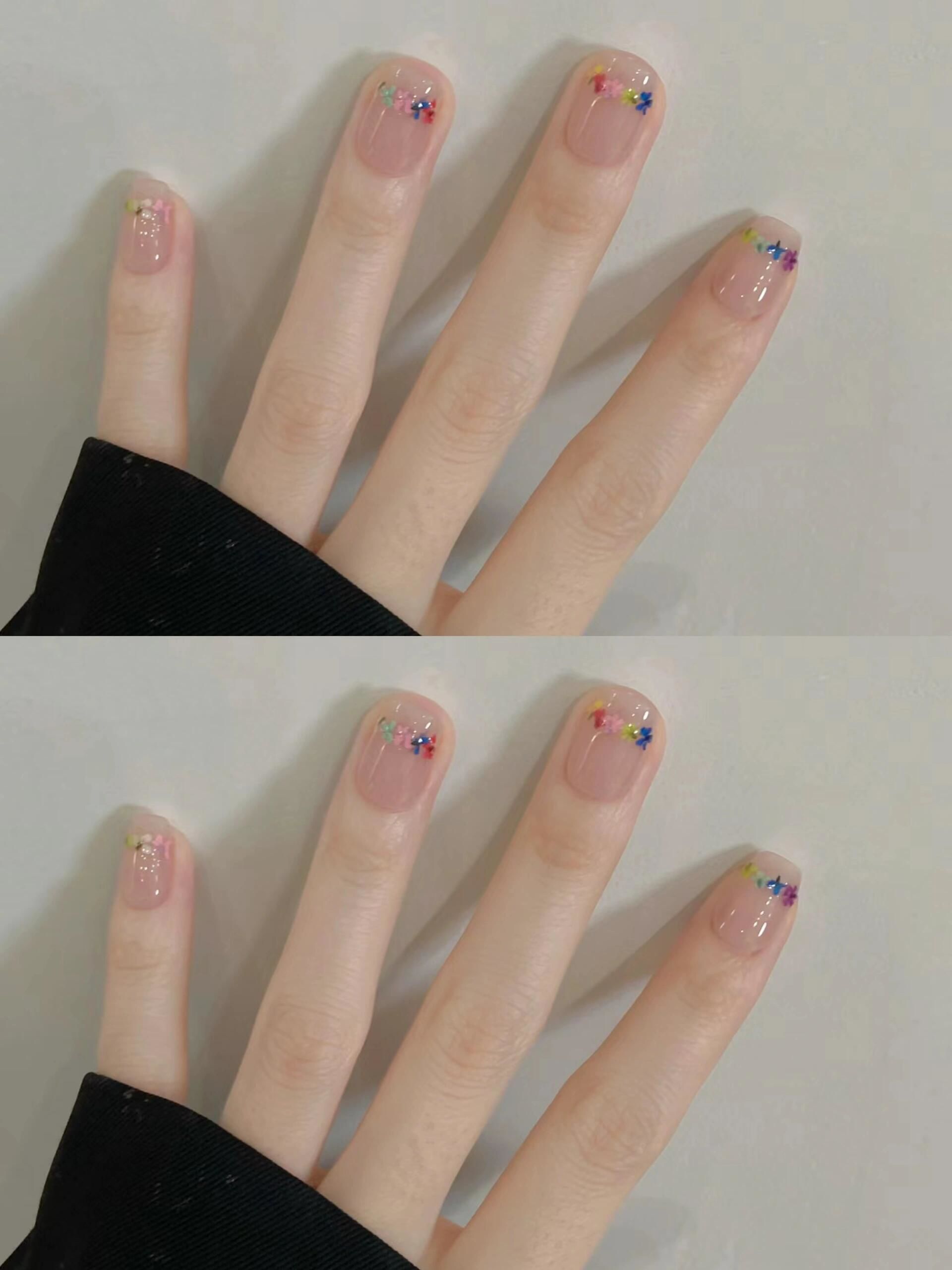 小清新美甲,少女心爆棚78