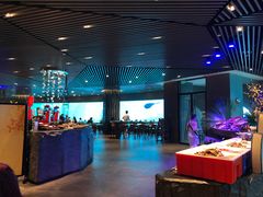 -海棠湾洲际-涛·海底餐厅·美人鱼·自助餐·海底隧道