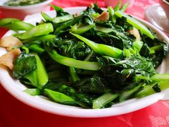 猪油渣炒菜心-深运潮州粥(水库店)