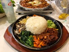 石板牛肉饭-釜山美食韩国炸酱面(长大店)