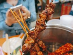 招牌烤羊肉串-炒豆合作社(东四总店)