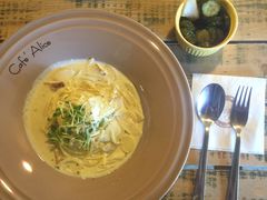 芝士培根意面-Cafe Alice咖啡爱丽丝(奥城店)
